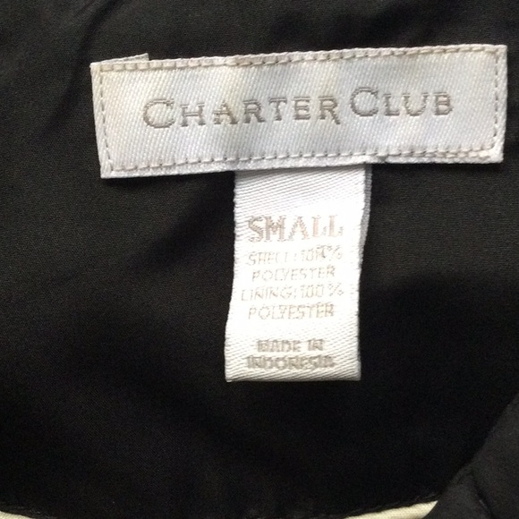 Charter Club quilted vest size S - Picture 5 of 7